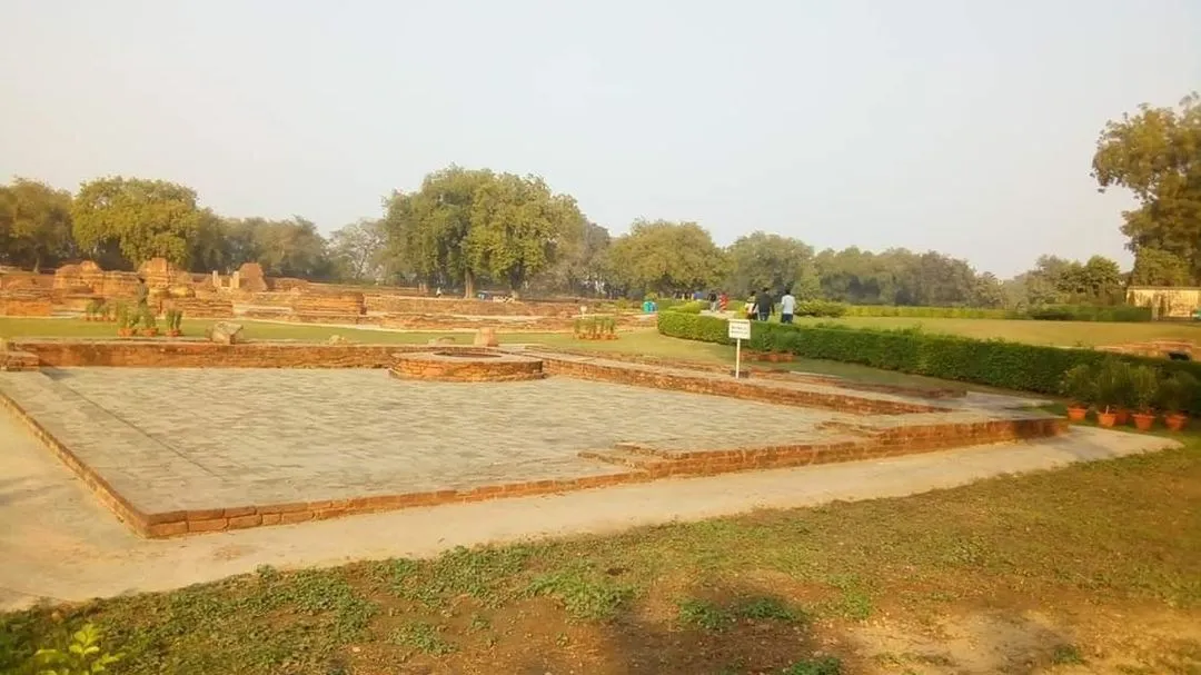 Restos budistas de Sarnath