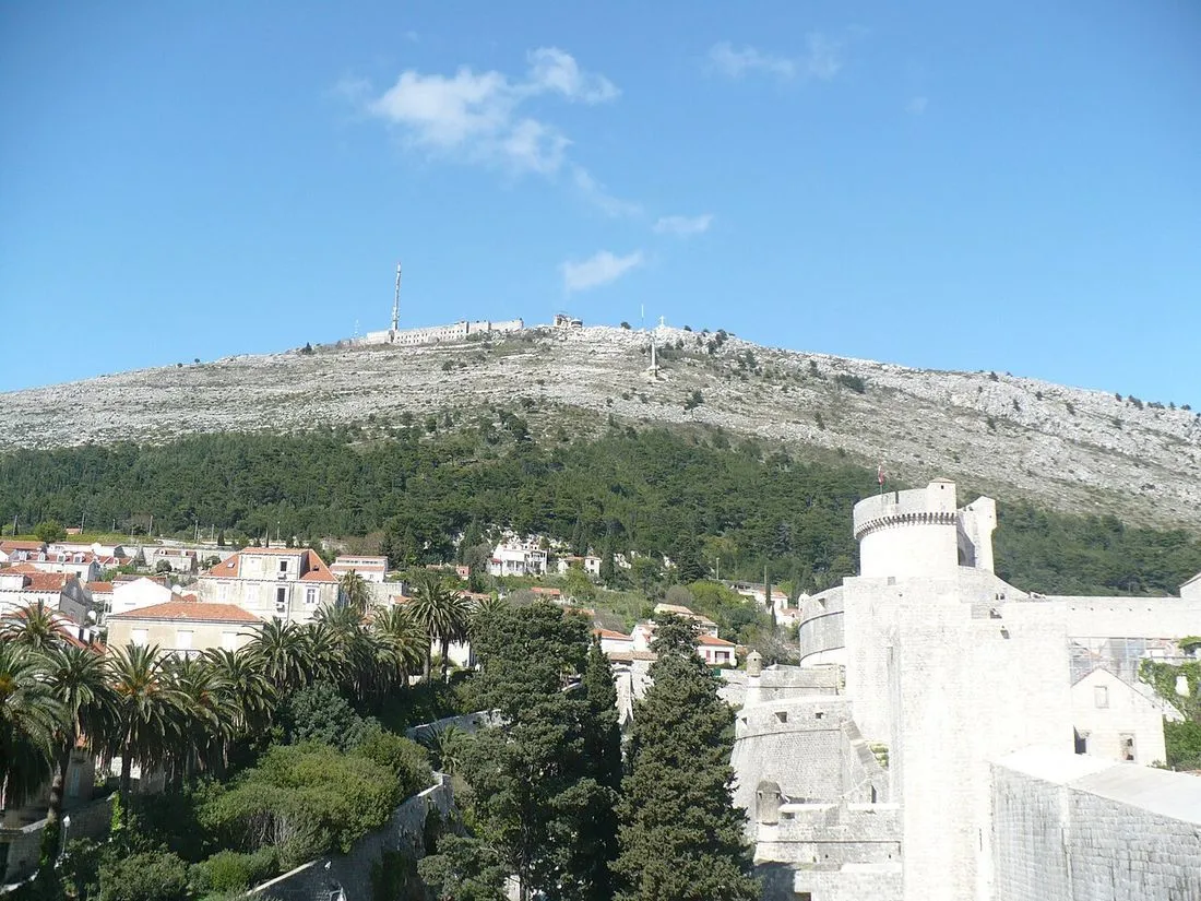 Monte Srđ y teleférico