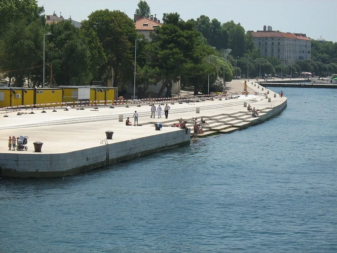 Krka, Šibenik y Zadar